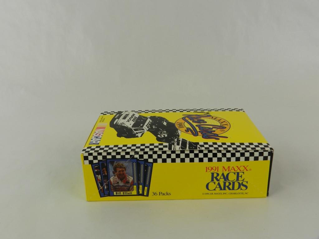 1991 36 PK OF MAXX RACE CARDS UNOPENED NASCAR