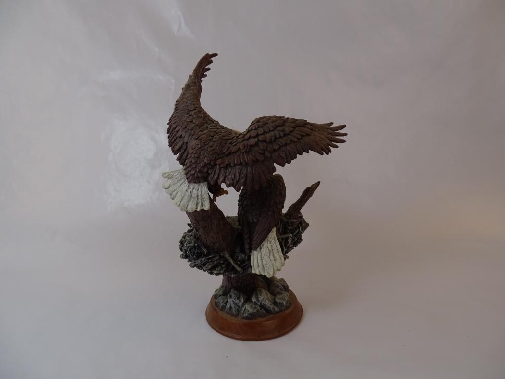 "Treetop Majesty" Numbered Eagle Figurine Bradford