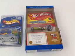 2 HOT WHEELS, 69 TWIN MILL, FORD THUNDERBOLT