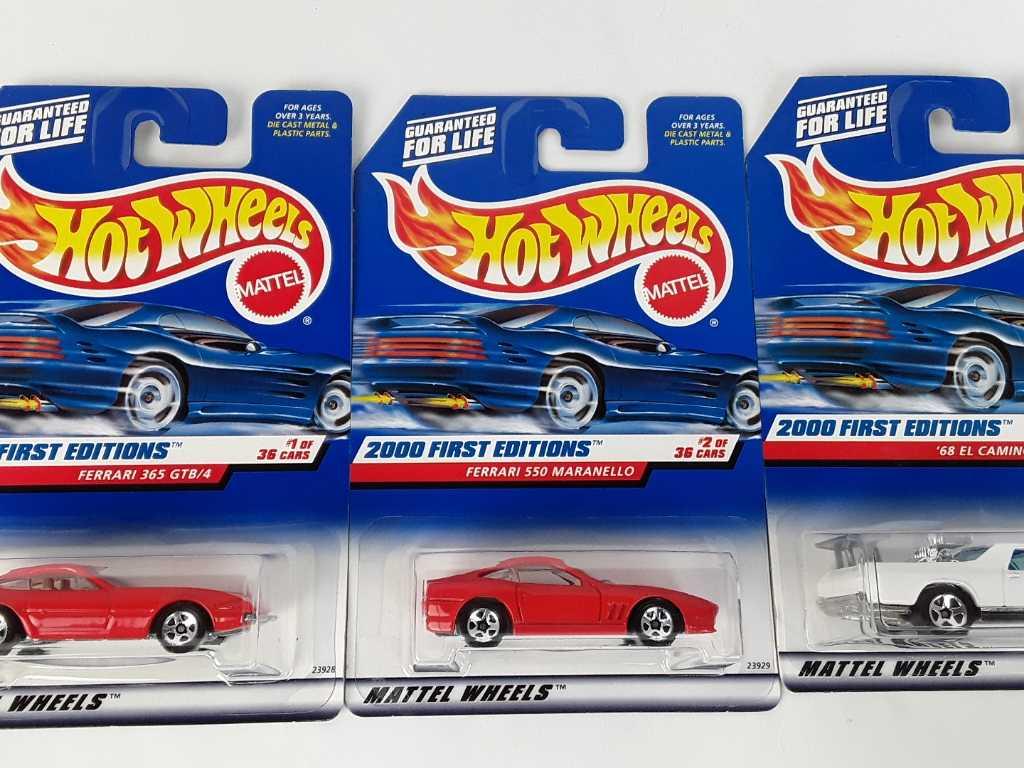 3 HOT WHEELS/NEW/2000 1ST EDITIONS# 061/ 062/ 068