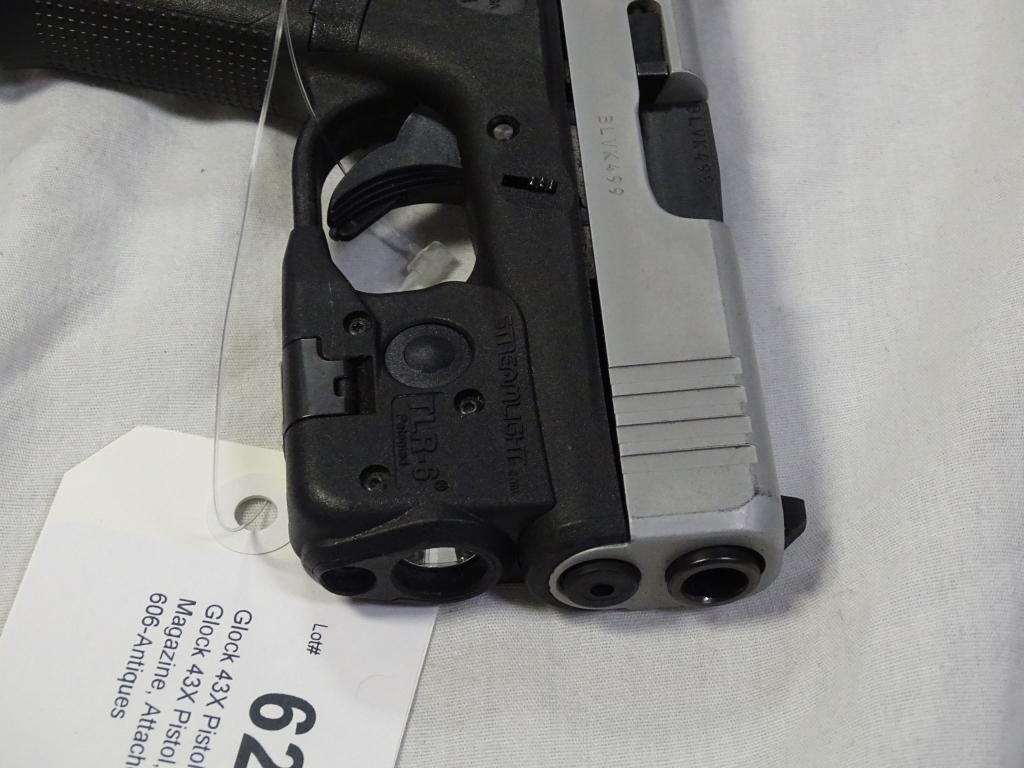Glock 43X Pistol w/Mag