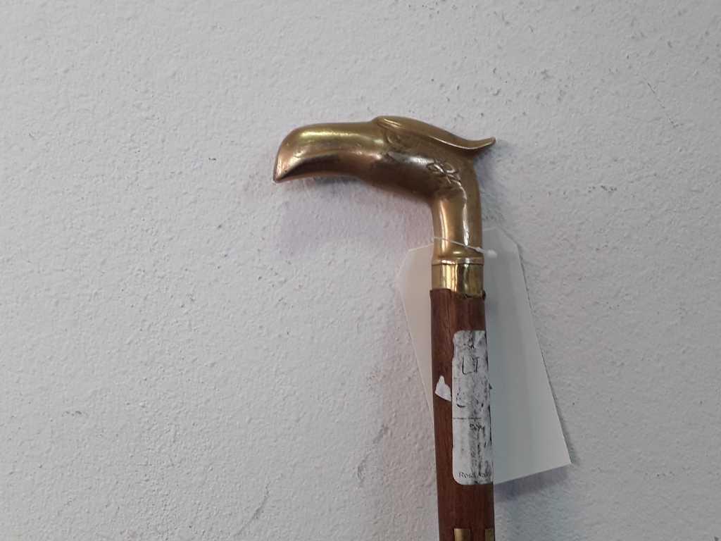 VINTAGE EAGLE HEAD WALKING CANE