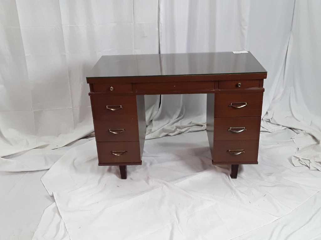 BROWN WORK DESK