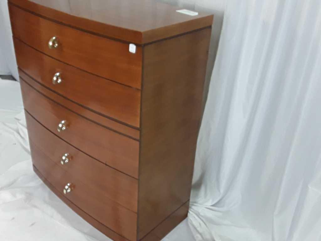 MAPLE COLORED MIDCENTURY DRESSER