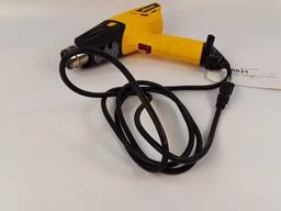 WAGNER CORDED HEAT GUN. YELLOW/BLACK