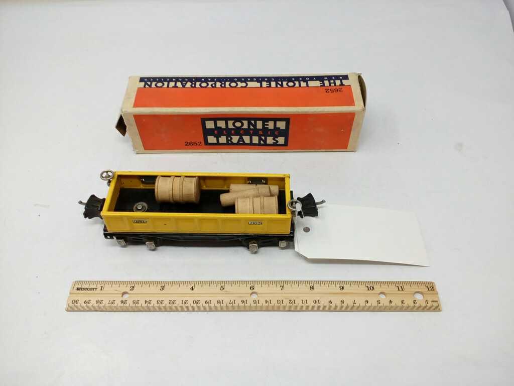 VINTAGE LIONEL TRANSIT GONDOLA CAR / #2652/ USA