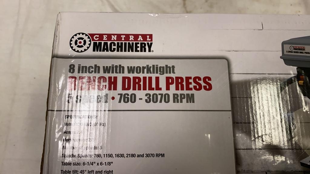 Bench Drill Press New In Box