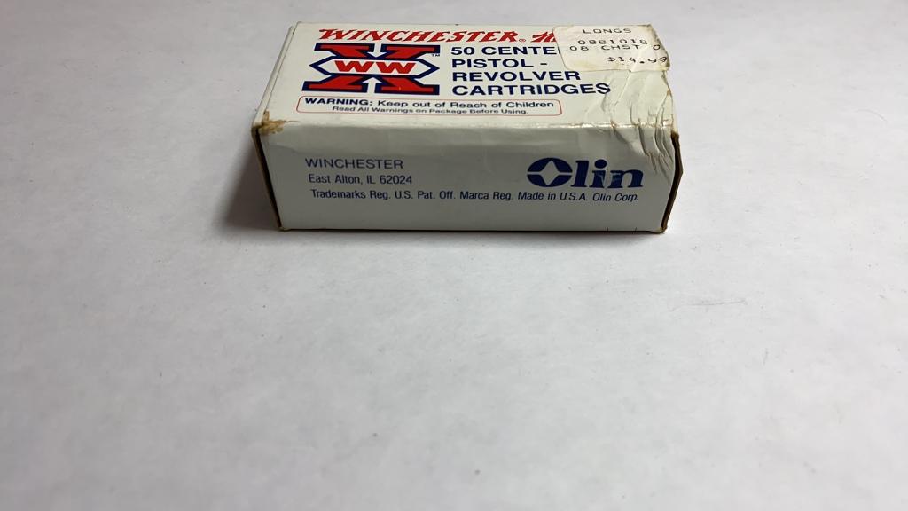 1 Box of Winchester Western 32 Cal Ammo