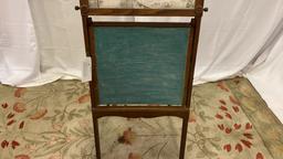 1903 CHILD'S EDUCATIONAL CHALKBOARD  SCROLLING TOP