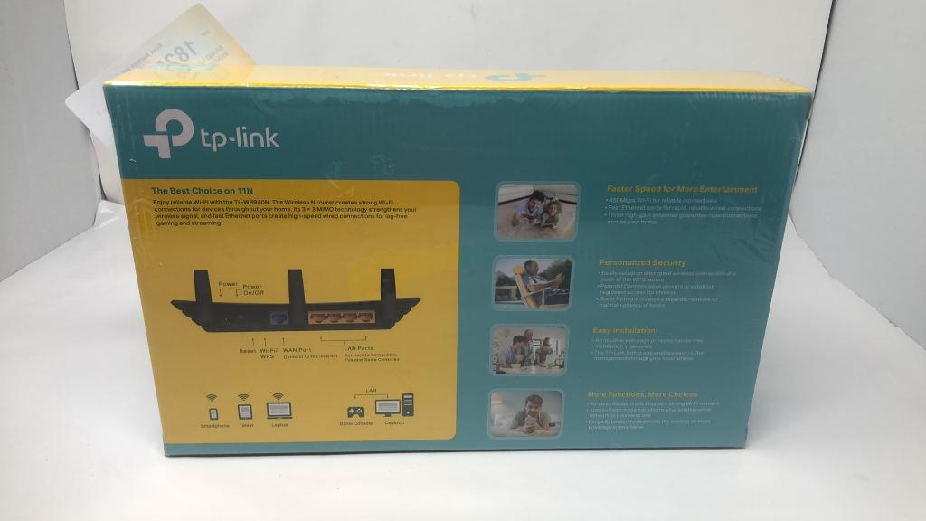 BRAND NEW TP-LINK WIRELESS N ROUTER