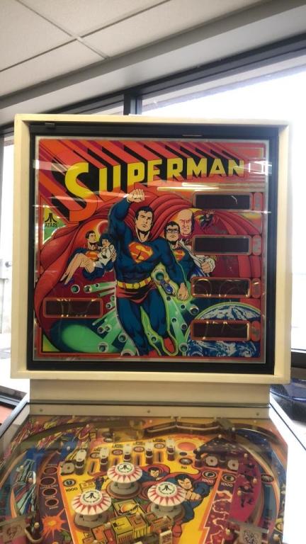 1979 ATARI SUPERMAN PINBALL MACHINE