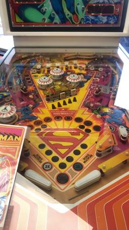 1979 ATARI SUPERMAN PINBALL MACHINE