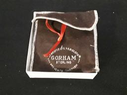 1979 GORHAM STERLING SILVER SNOWFLAKE ORNAMENT 22G