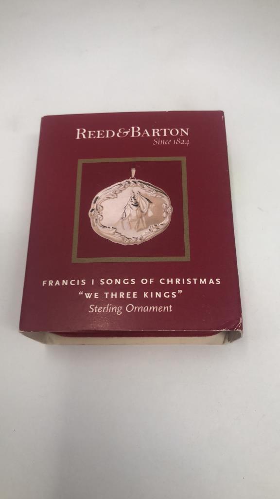 2007 REED & BARTON STERLING SONGS OF CHRISTMAS