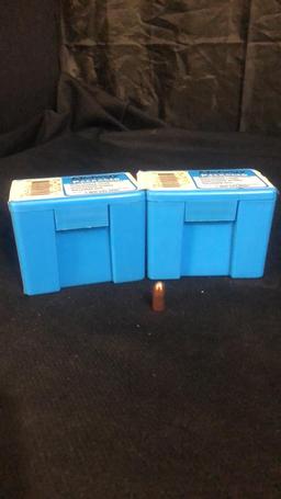 2 BOXES OF REMINGTON 30 CARBINE CALIBER BULLETS.