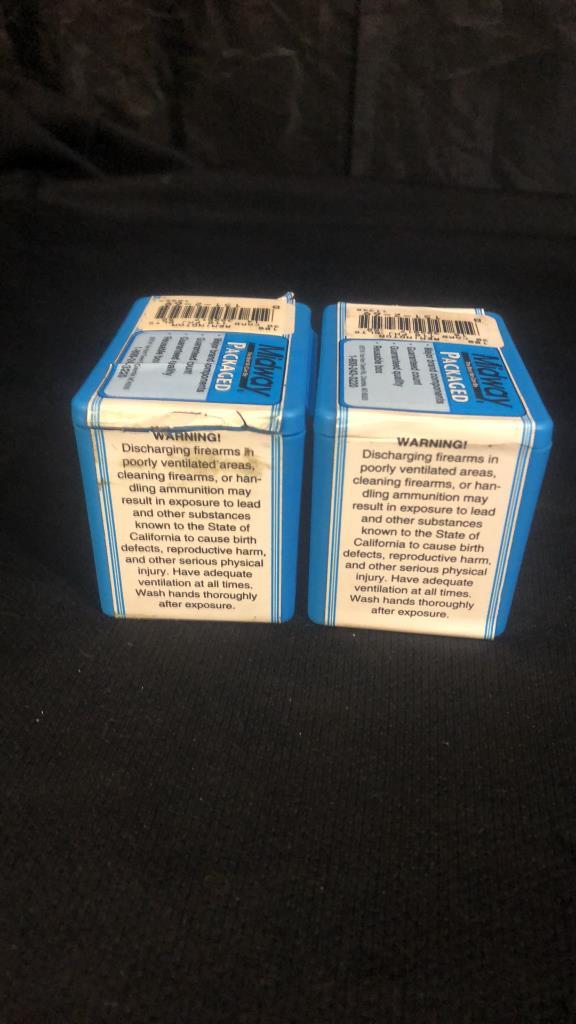 2 BOXES OF REMINGTON 30 CARBINE CALIBER BULLETS.