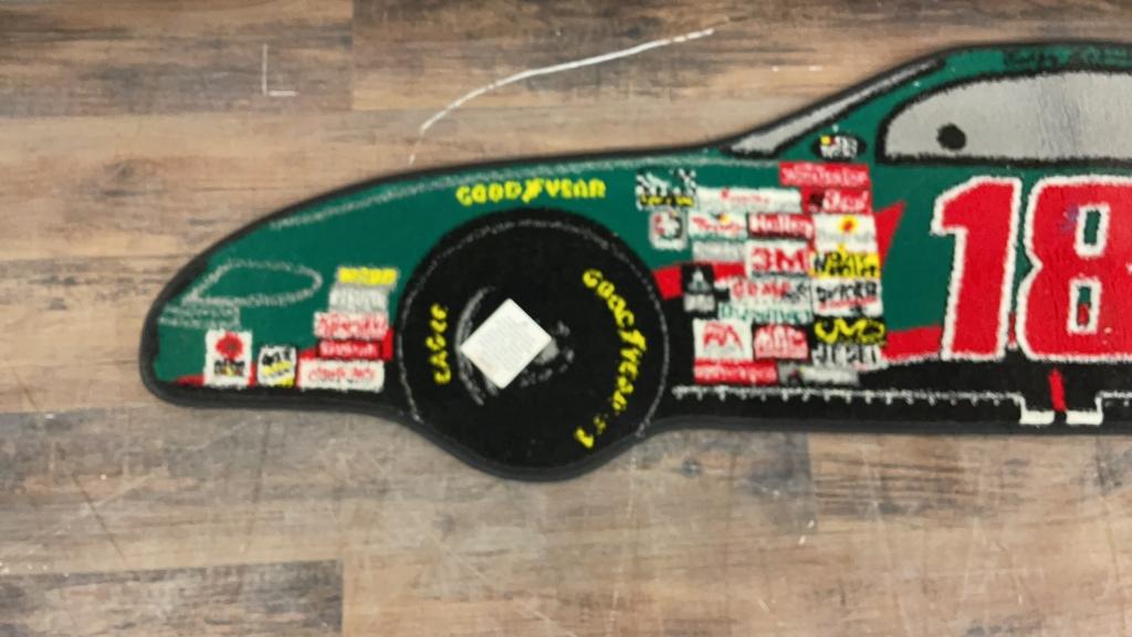 NASCAR #18 Bobby Labonte Car Rug