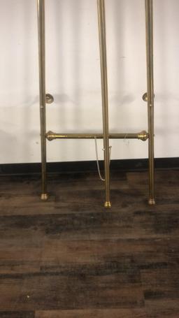 LARGE BRASS COLORED EASEL