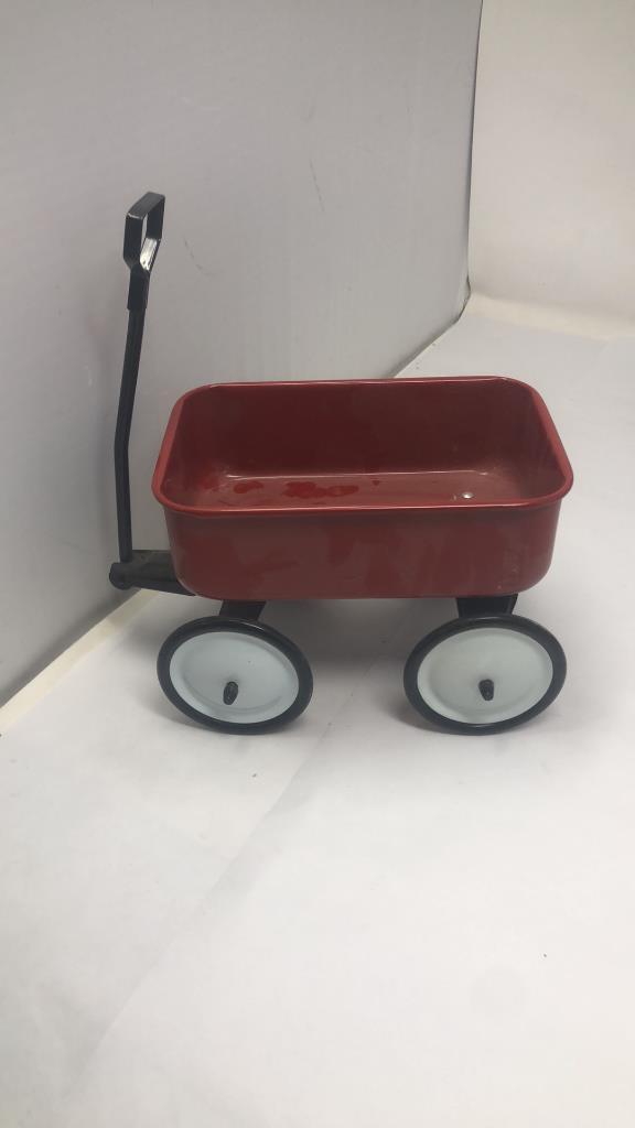 3PCS TOY SET: VINTAGE HORSE AND WAGONS