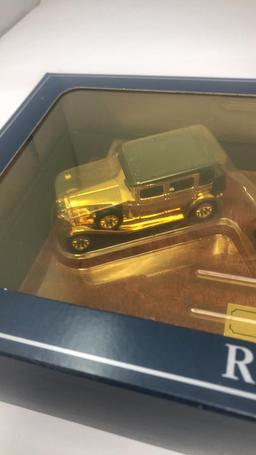 ROLLS-ROYCE COL 24-CARAT GOLD PLATED DIE CAST