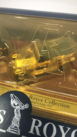 ROLLS-ROYCE COL 24-CARAT GOLD PLATED DIE CAST