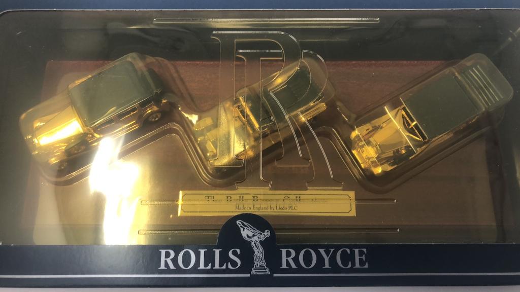 ROLLS-ROYCE COL 24-CARAT GOLD PLATED DIE CAST