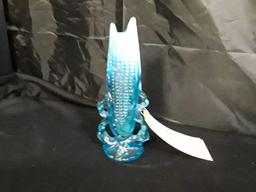 BLUE DUGAN CORN VASE