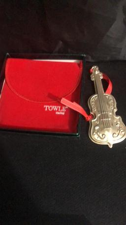 2000 TOWLE STERLING SILVER MUSICAL INSTURMENT COLL