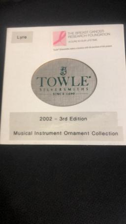 2002  TOWLE STERLING SILVER MUSICAL INSTURMENT COL