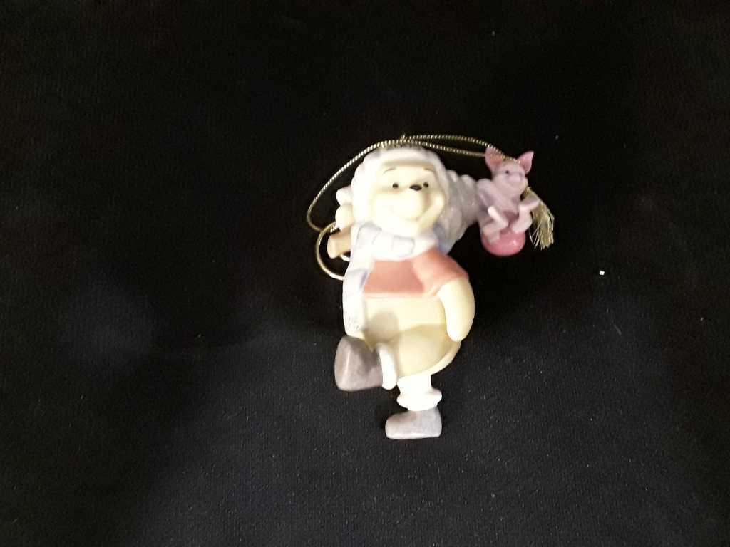 2 LENOX ANNUAL POOH CHRISTMAS COLLECTION ORNAMENTS