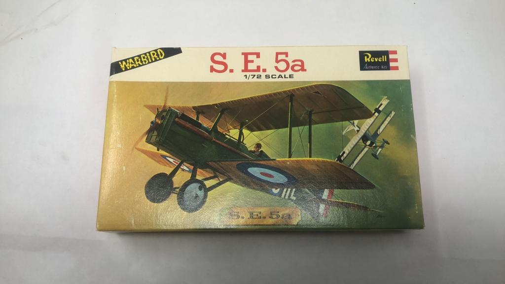 TWO REVELL 1/72ND SCALE MODEL AIRPLANE KITS