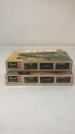 TWO REVELL 1/72ND SCALE MODEL AIRPLANE KITS