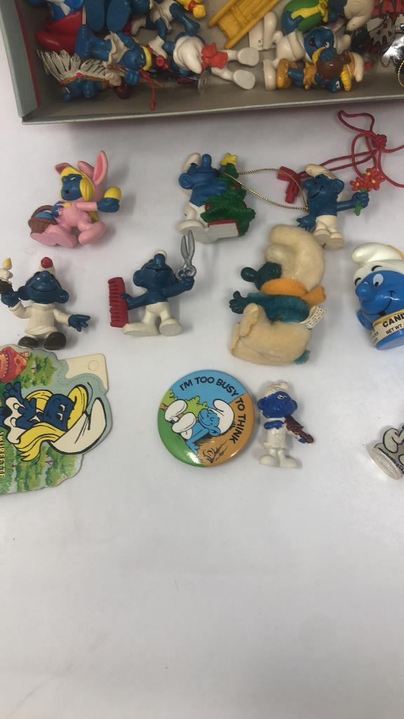 VINTAGE SMURF KNICK-KNACKS