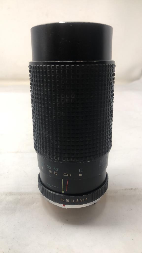 SET OF THREE BRAND NAME CAMERA LENS