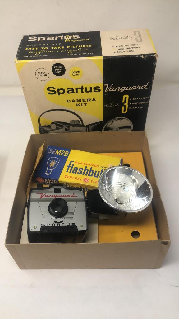 TWO VINTAGE CAMERAS IN ORIGINAL BOXES