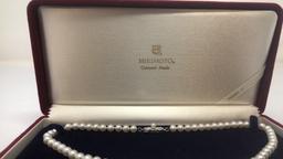 MIKIMOTO CULTURED PEARL NECKLACE