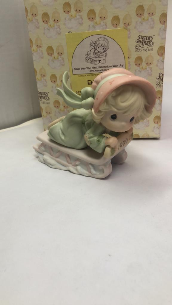 PRECIOUS MOMENTS FIGURINES IN ORIGINAL BOXES