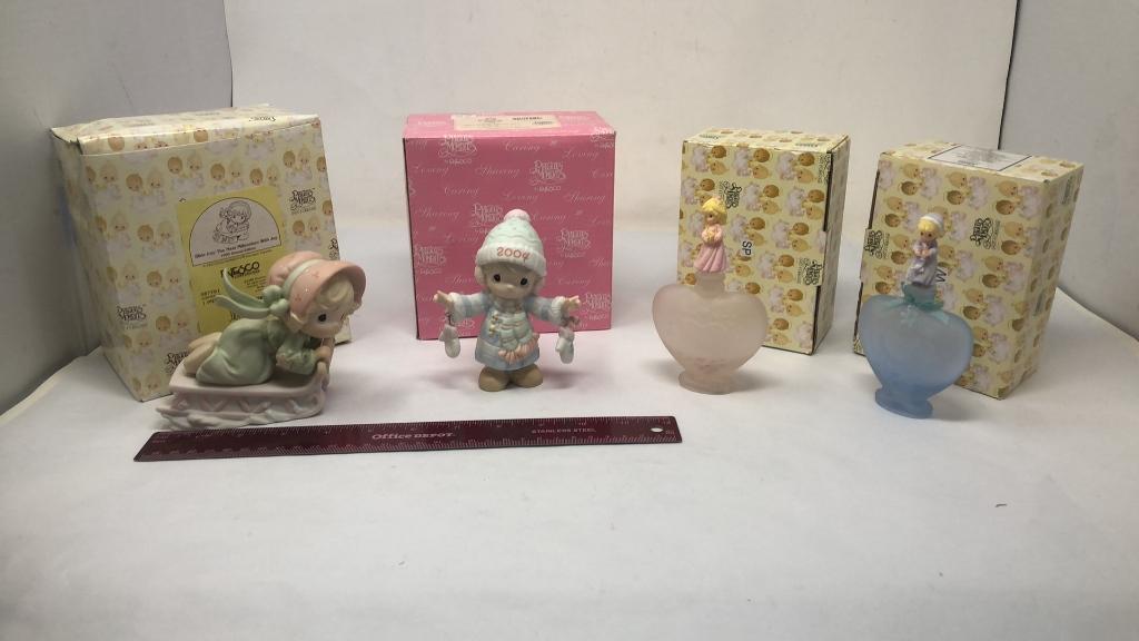 PRECIOUS MOMENTS FIGURINES IN ORIGINAL BOXES