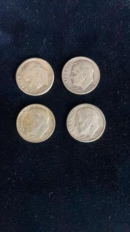 20) 1950'S & 1960'S ROSEVELT DIMES