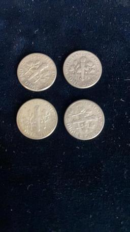 20) 1950'S & 1960'S ROSEVELT DIMES