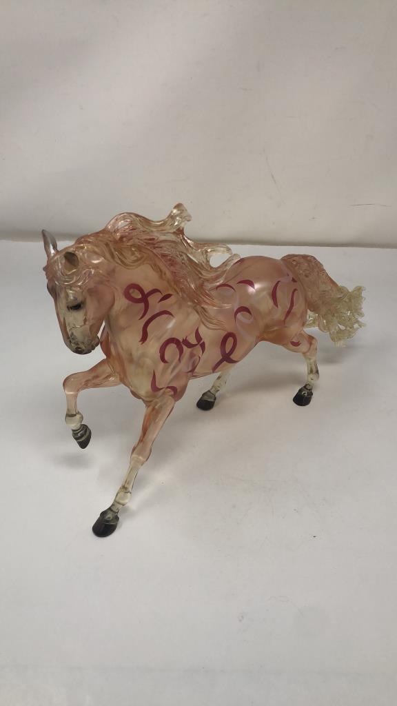 2) BREYER HORSE FIGUREINES