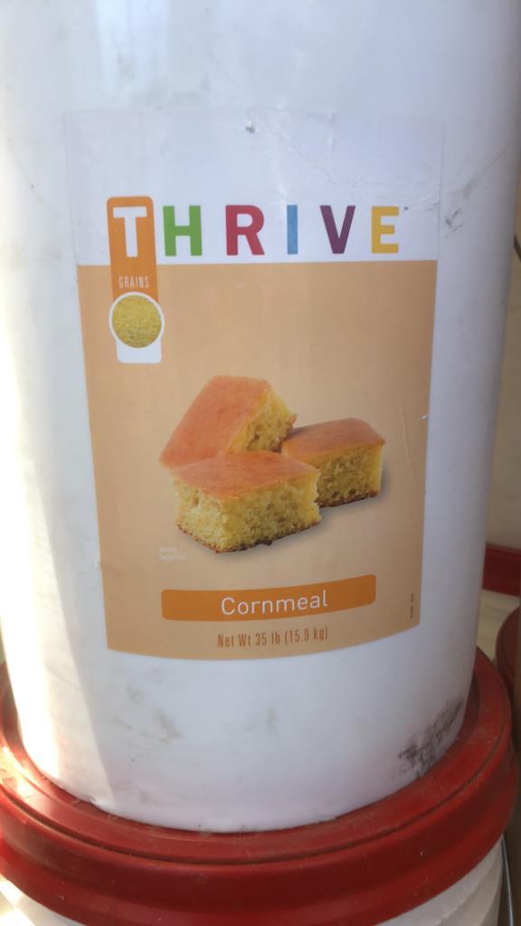 3) THRIVE LIFE 40LB EMERGENCY FOOD BUCKETS