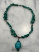 RAW TURQUOISE NECKLACE