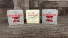 3  BOXES OF WINCHESTER 12GA AMMO