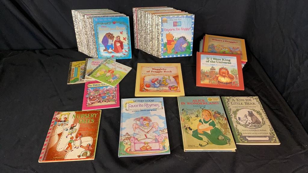 A LITTLE GOLDEN BOOK,A FRAGGLE ROCK BOOK, AND MORE