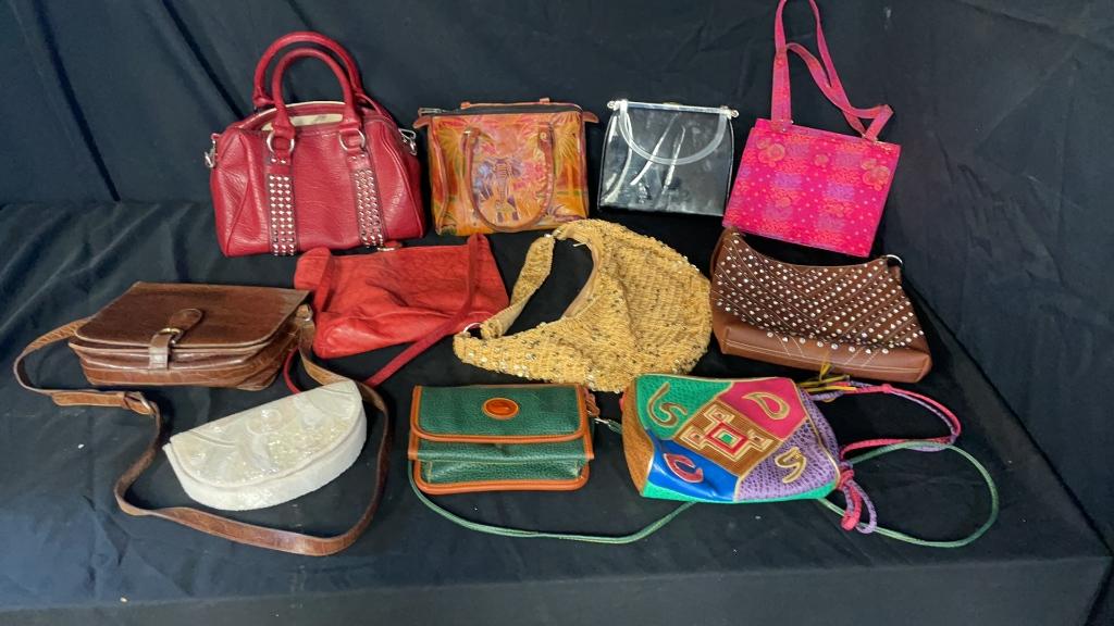 HANDBAGS: TALBOTS, MAGID, LEATHER, & MORE