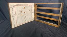 THREE MOUNTAINEERS INC 1965 HERBS & SPICE CABINET