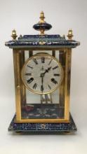 VINTAGE CHINESE CLOISONNE CHUNLEI CLOCK