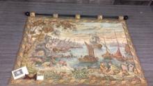 HARBOR LANDSCAPE TAPESTRY