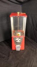 VINTAGE ACORN OAK 5 CENT CANDY MACHINE